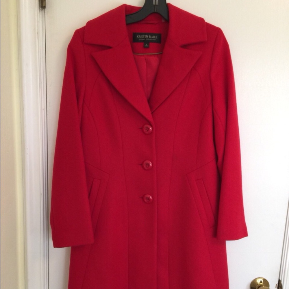 Kristin Blake Red Coat